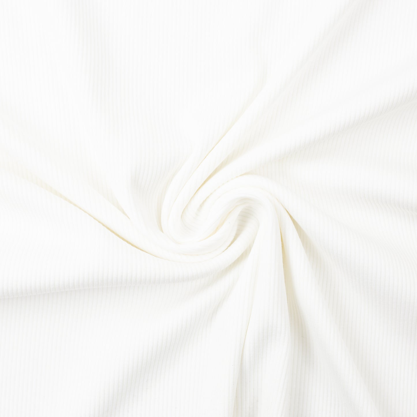Swafing Solids - Rib Knit Jersey - Off White (010)