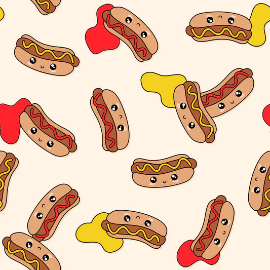 Family Fabrics - Hot Dogs