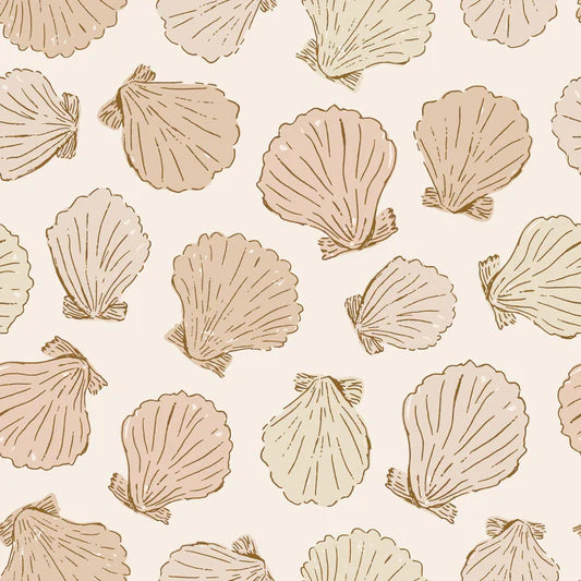Family Fabrics - Eva Catharina - Shells Pastel
