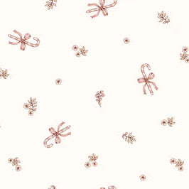Family Fabrics - Eva Catharina - Tossed Candy Canes