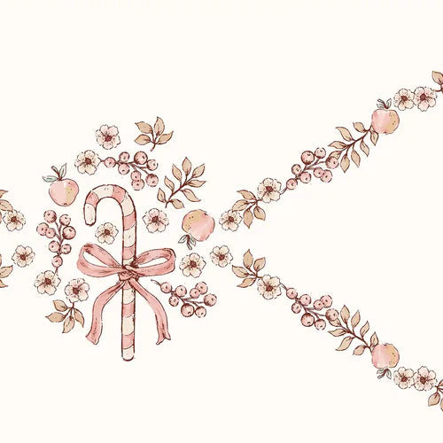 Family Fabrics - Eva Catharina - Candy Cane Garlands