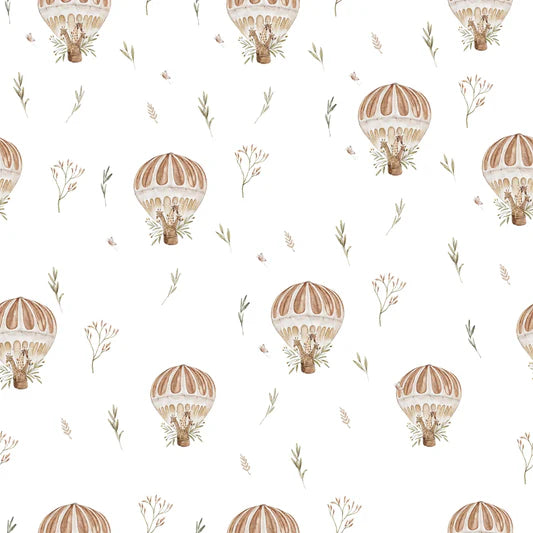 Family Fabrics - Irene Jelier - Air Balloon Off White