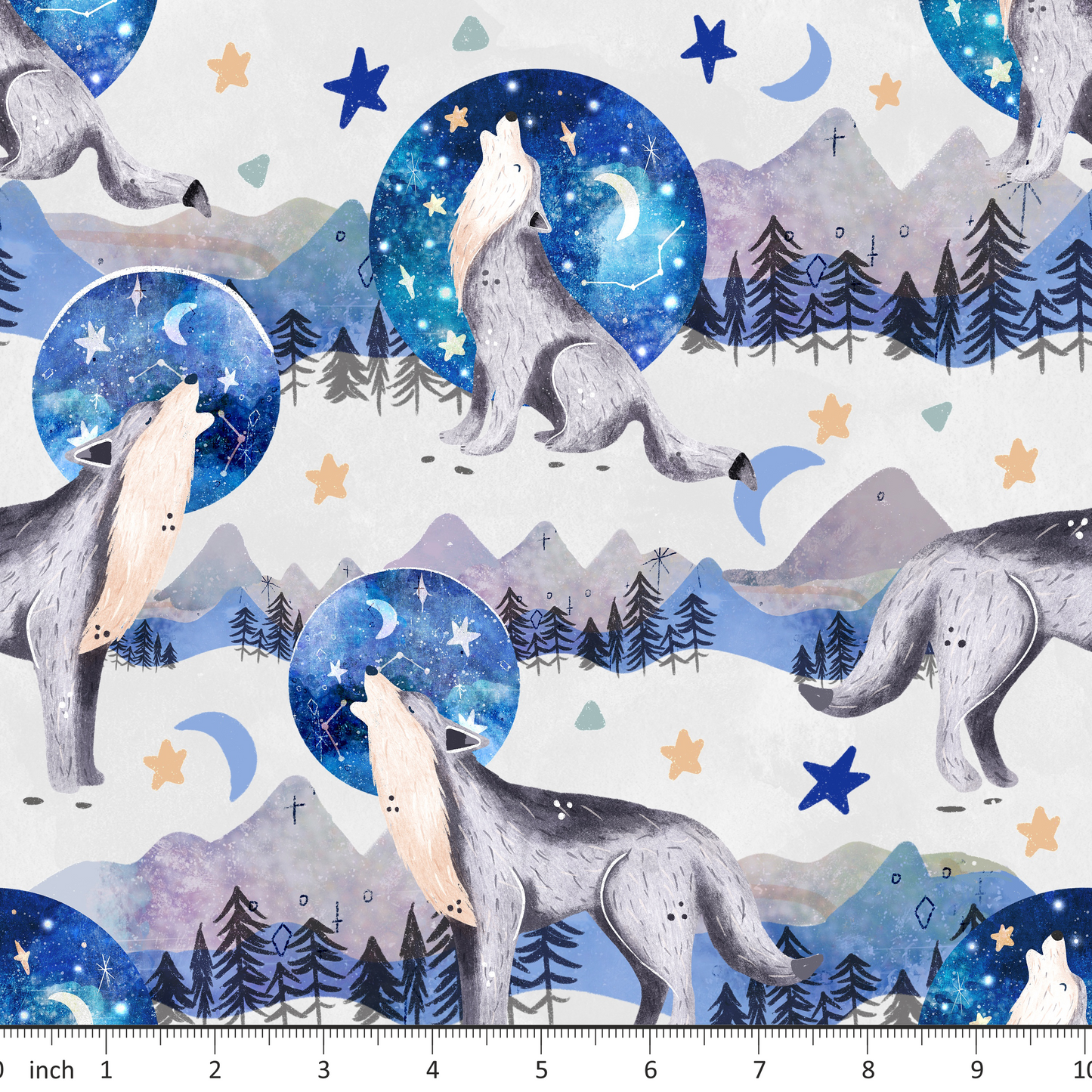 Claire Eddie Art - Whisper on Fog - Little Rhody Fabric Exclusive Colorway