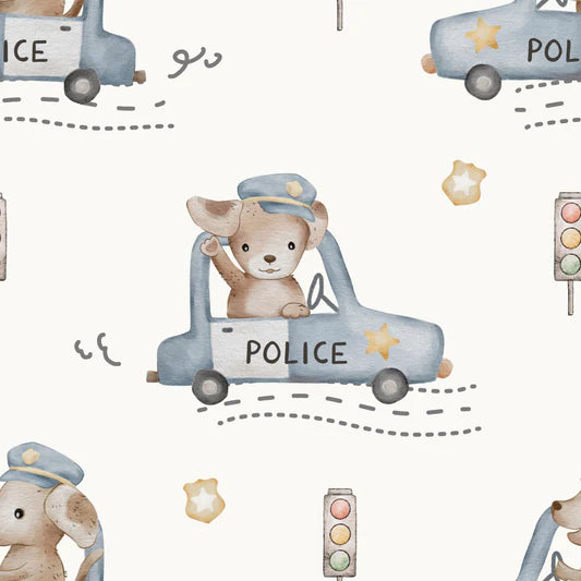 Family Fabrics - Thu Ha Kung - Police Dogs