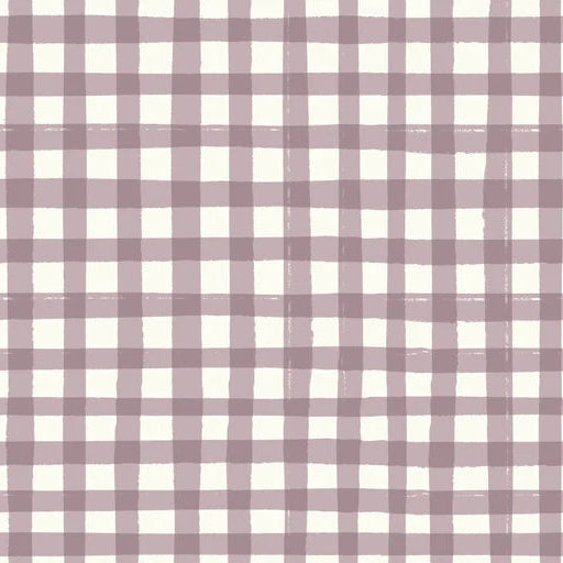 Family Fabrics - Hufton Studio - Picnic Gingham Lavender Purple