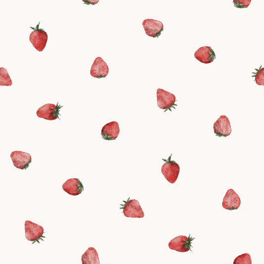 Family Fabrics - Marcha Joan - Strawberries Fruit Calm