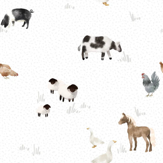 Family Fabrics - Flora and Fable - Simple Farm