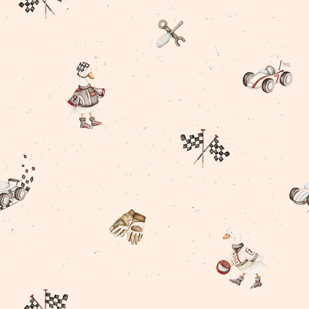 Family Fabrics - Brush & Bear - Pit Quack