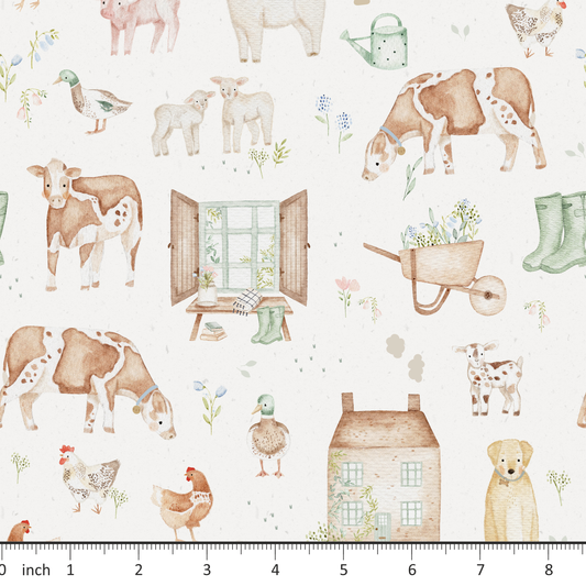 Lumelo and Ginger -  Cottage Garden - Cows - Pigs - Sheep - Chickens - Duck