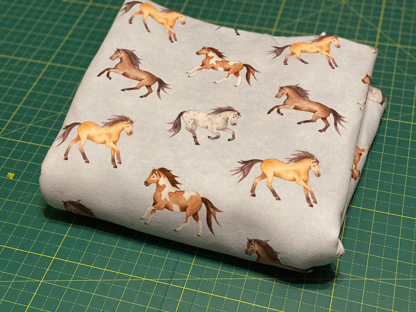 Abi Boyd Designs - Horses on Stonewash