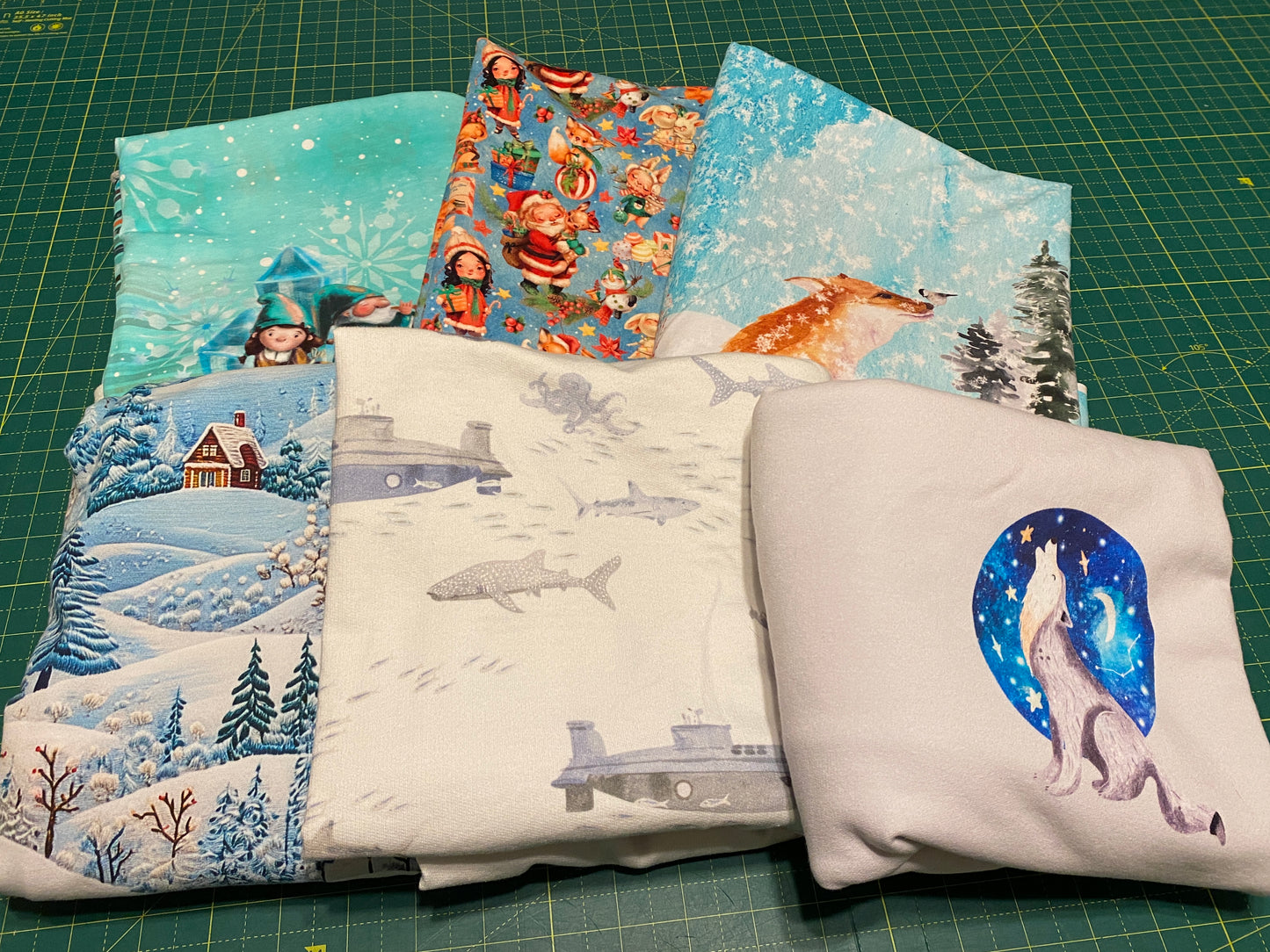 Family Fabrics, European, Reactive printed - Bundle 9