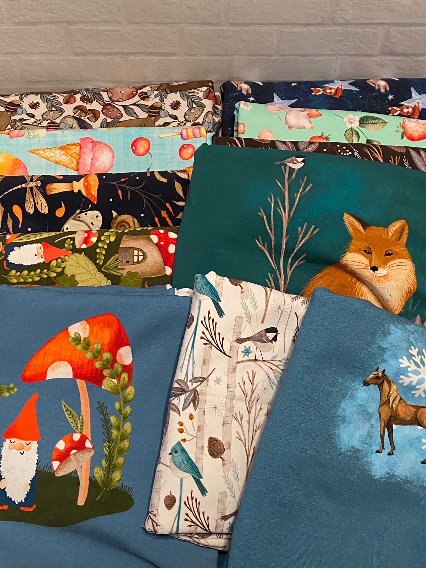 Bundle 9 - Reactive-printed Bundle - 9+ yds