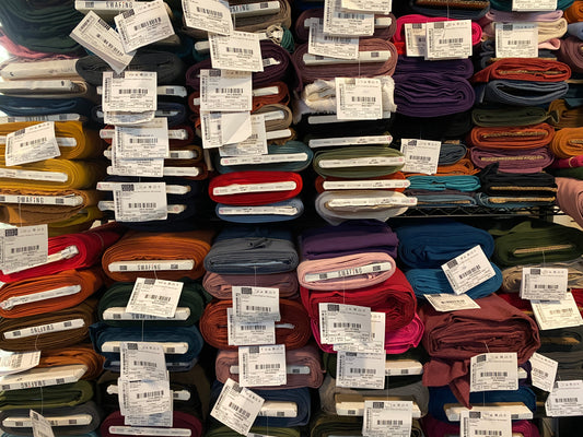 Sold Out! 10 yard Fabric Bundle - Knit Solids Bundle - European-Solids and Swafing