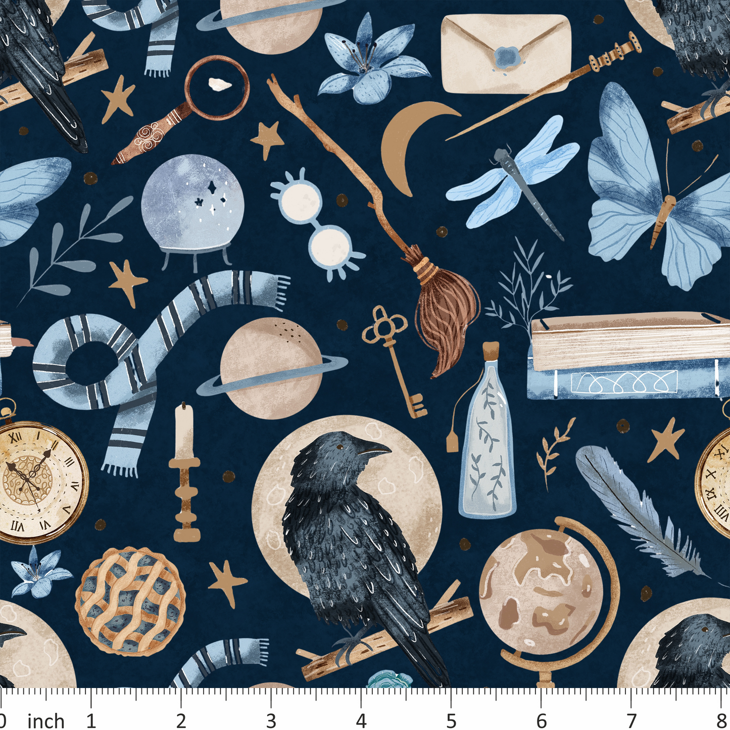 Claire Eddie Art - Book - Potter on Navy