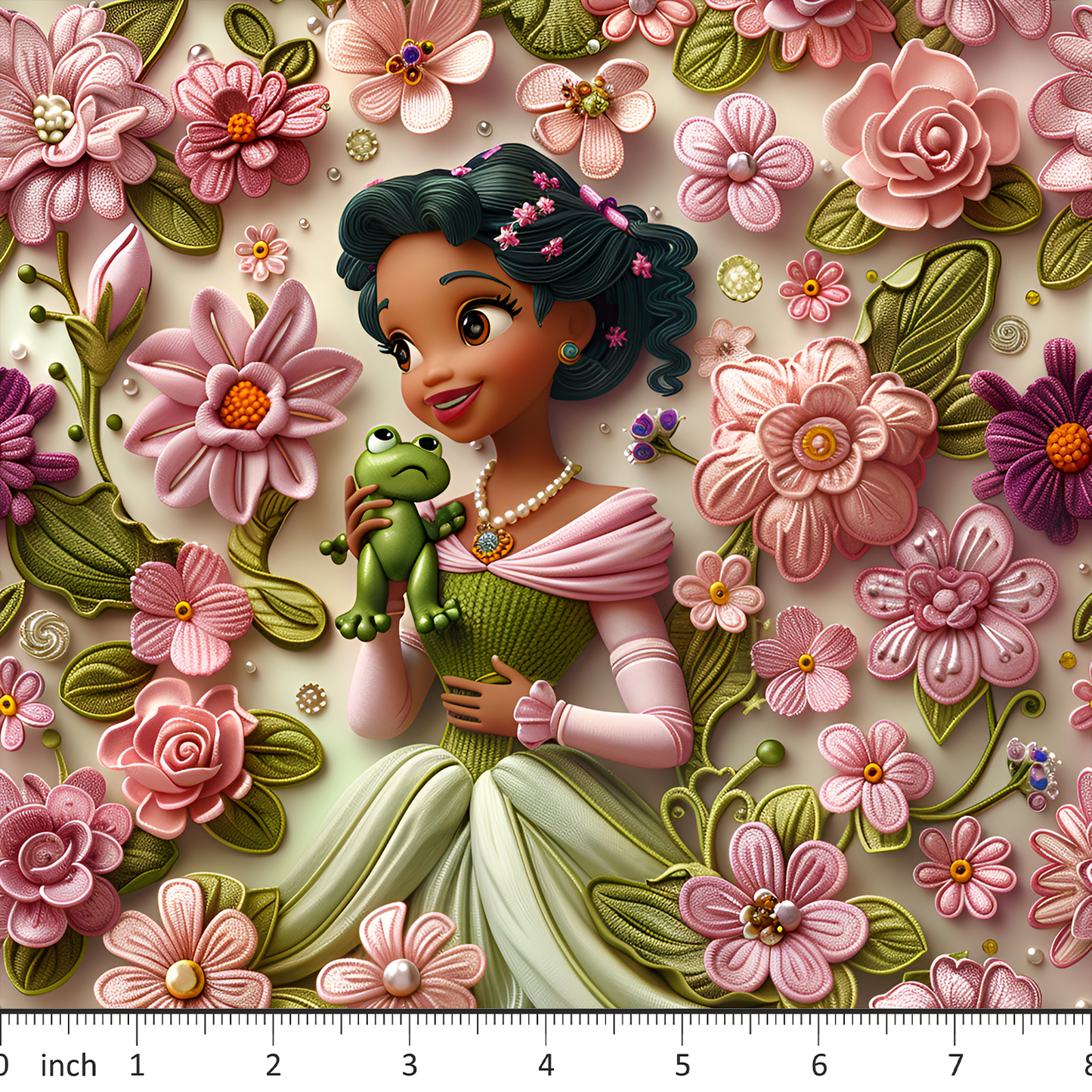 Princess with Adorable Frog