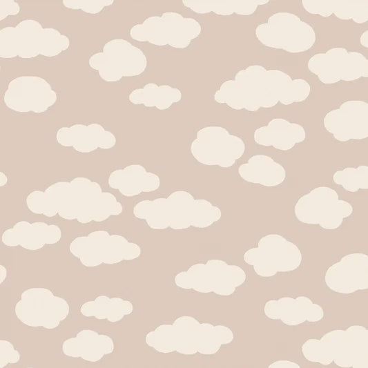 Family Fabrics - Clouds Beige