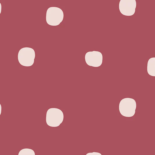 Family Fabrics - Red Dots