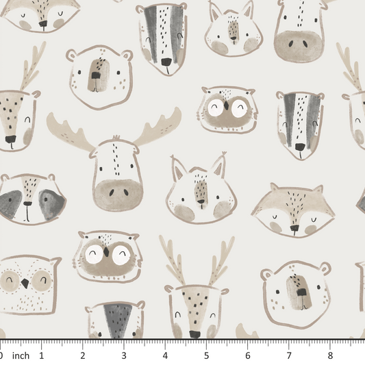 Lumelo and Ginger - Etched Woodland Bobs