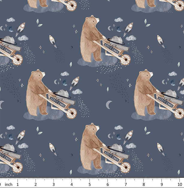 Lumelo and Ginger - Spock - Bear - Space Rocket - Little Rhody Exclusive Colorway