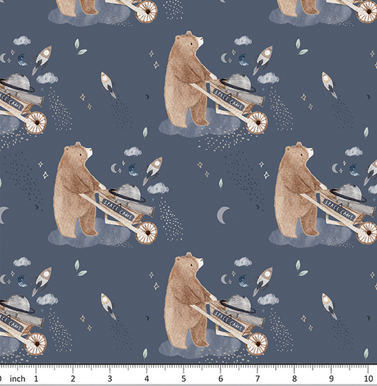 Lumelo and Ginger - Spock - Bear - Space Rocket - Little Rhody Exclusive Colorway