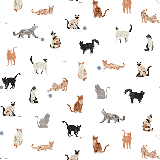 Family Fabrics - Cats