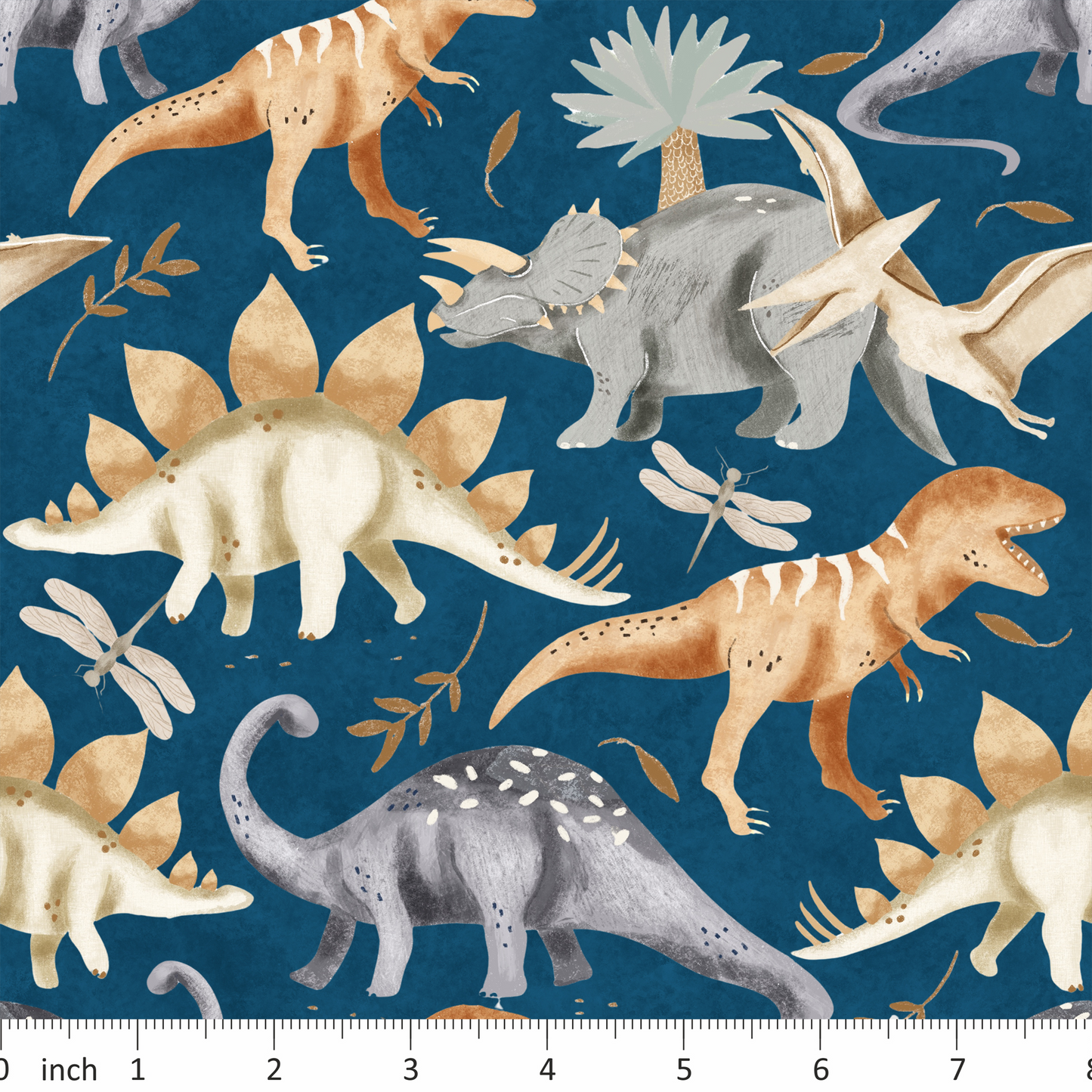 Dinosaurs - On Dark Blue