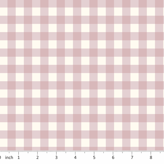 Lumelo and Ginger - Linney Coordinate - Pink Gingham -