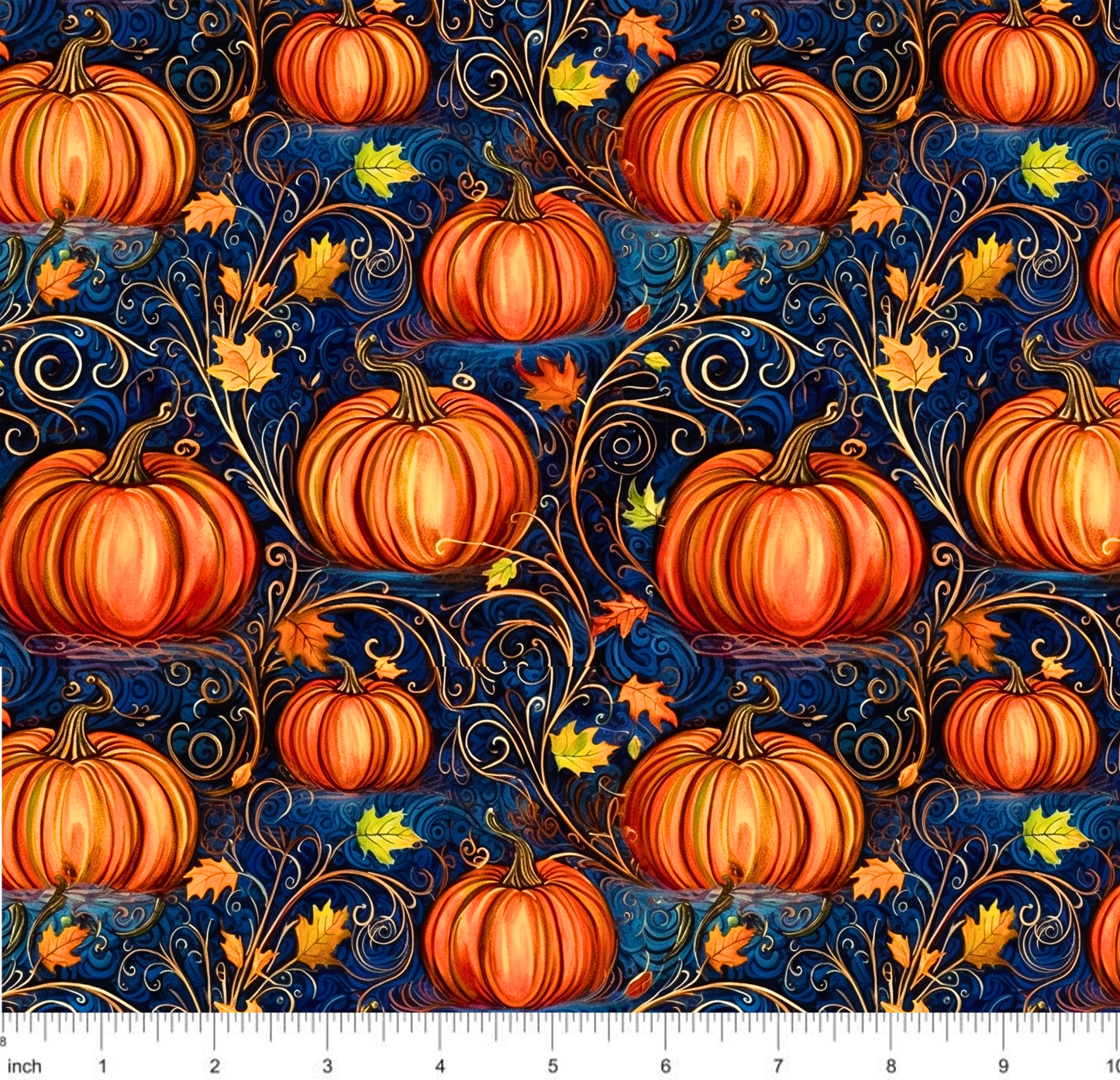 Bonnie's Boujee Designs - Swirly Pumpkin