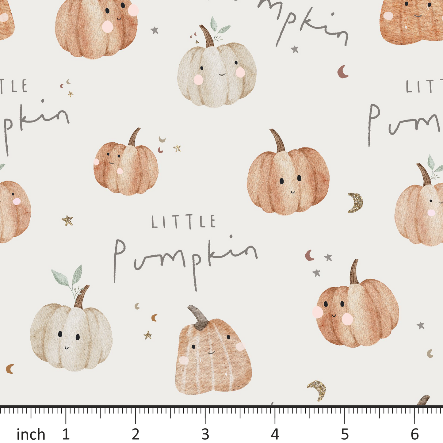 Lumelo and Ginger - Little Pumpkin on Ecru