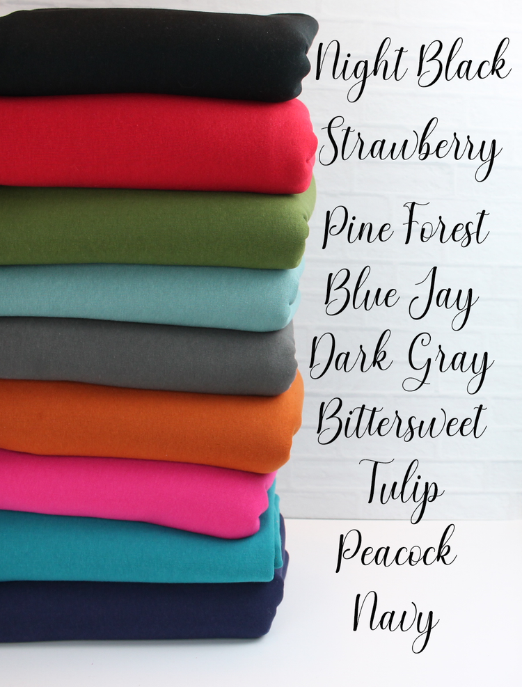 Euro-solids Sweatshirt Fleece