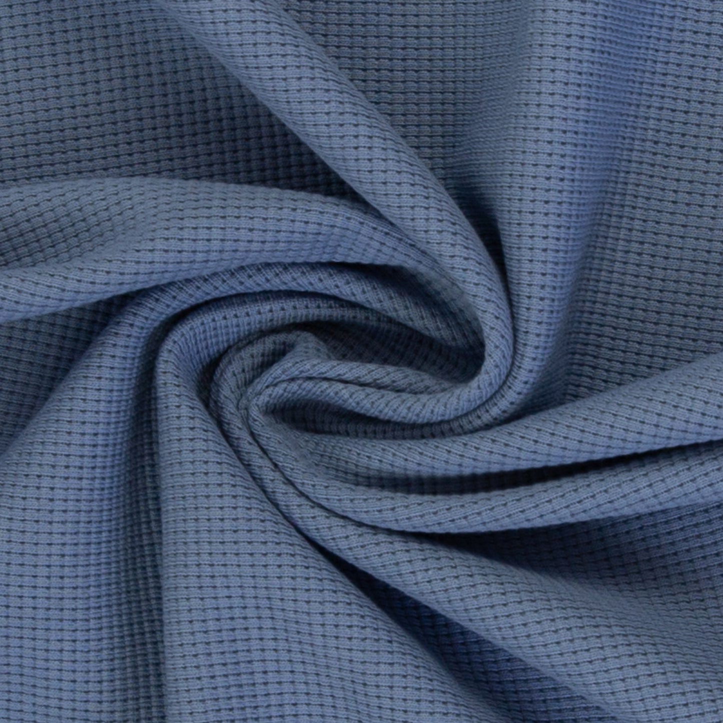 Swafing Solids - Smokey Blue (258) Waffle Only