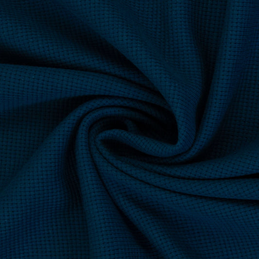 Swafing Solids - Teal (750) Waffle Only