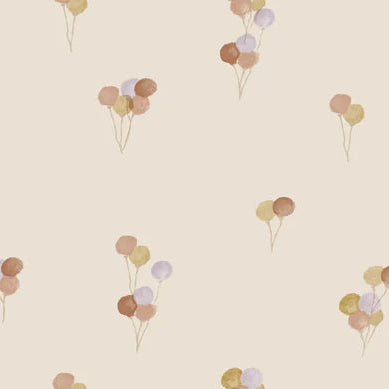 Family Fabrics -  Balloons Peach