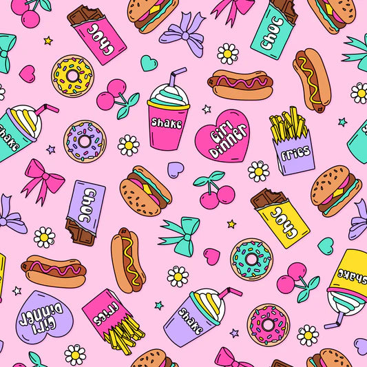 Family Fabrics - Girly Dinner