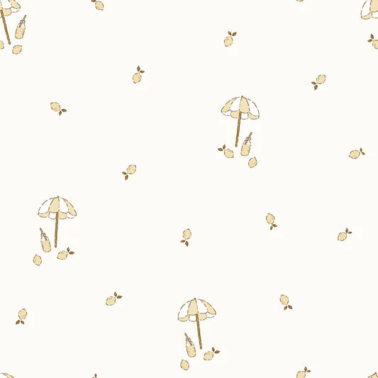 Family Fabrics - Eva Catharina - Lemons at the Beach