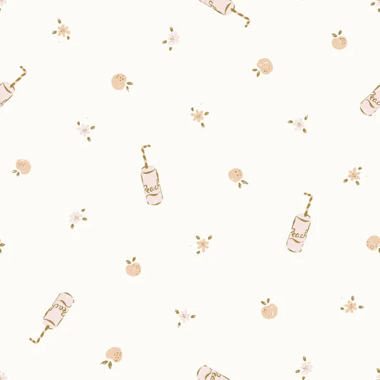 Family Fabrics - Eva Catharina - Peach Punch