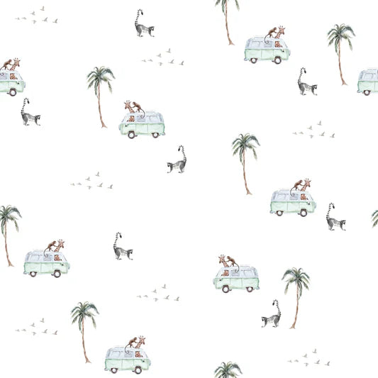 Family Fabrics - Irene Jelier - Jungle Bus