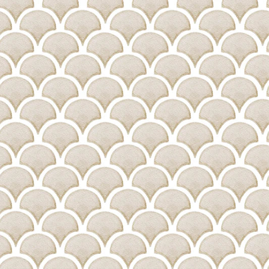 Family Fabrics - Irene Jelier - Shells Sand