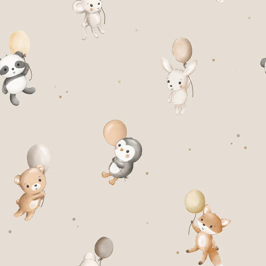 Family Fabrics - Fly Away- Light Ecru