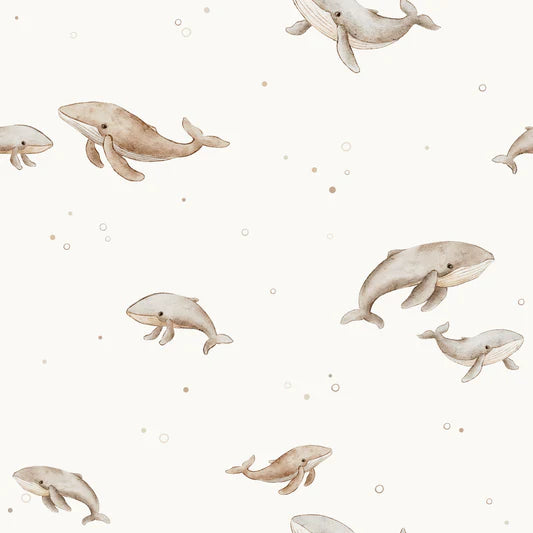 Family Fabrics - Thu Ha Kung -  Humpback Whales