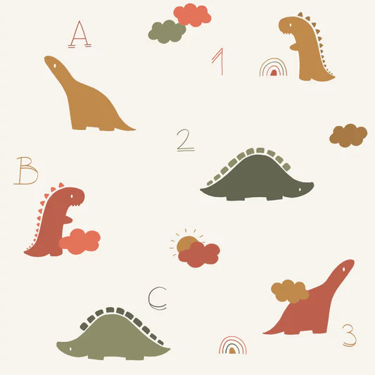 Family Fabrics -  Emilie Gauvrit - Dinos ABC