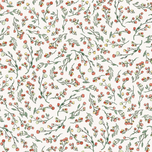 Family Fabrics -  Marcha Joan - Cherry Tomatoes Tomias Large Scale