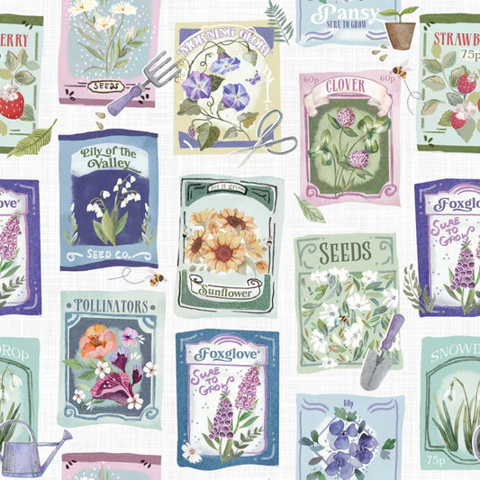 Family Fabrics - Flora and Fable - Let It Grow