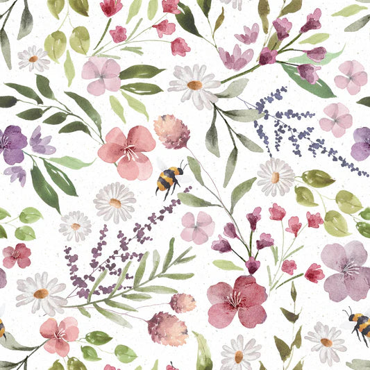 Family Fabrics - Flora and Fable - Among The Wild flowers