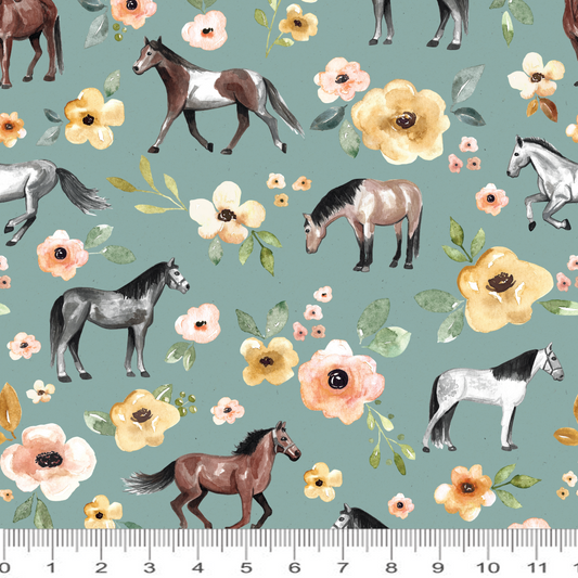 Cate and Rainn - Horse Floral