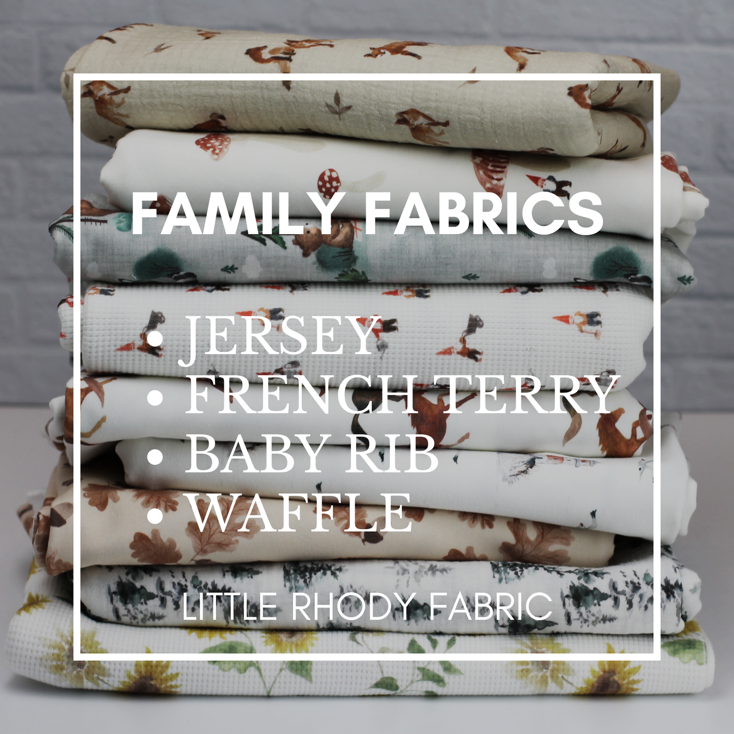 Family Fabrics Preorder - Orders Placed Twice Monthly on the 1st and 15th