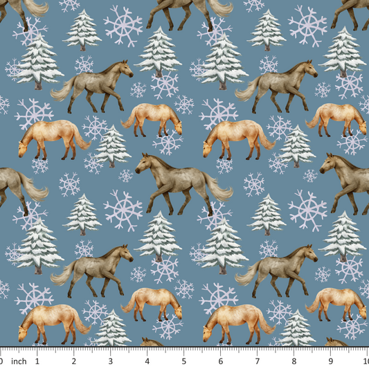 Horses and Snowflakes