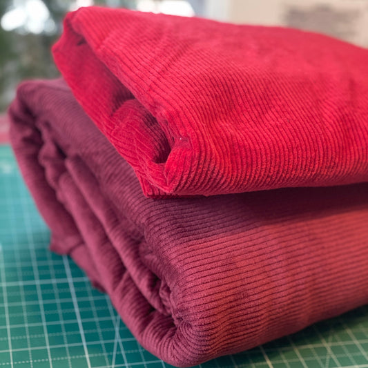 4.25+ yds Cotton Stretch Corduroy - European Import