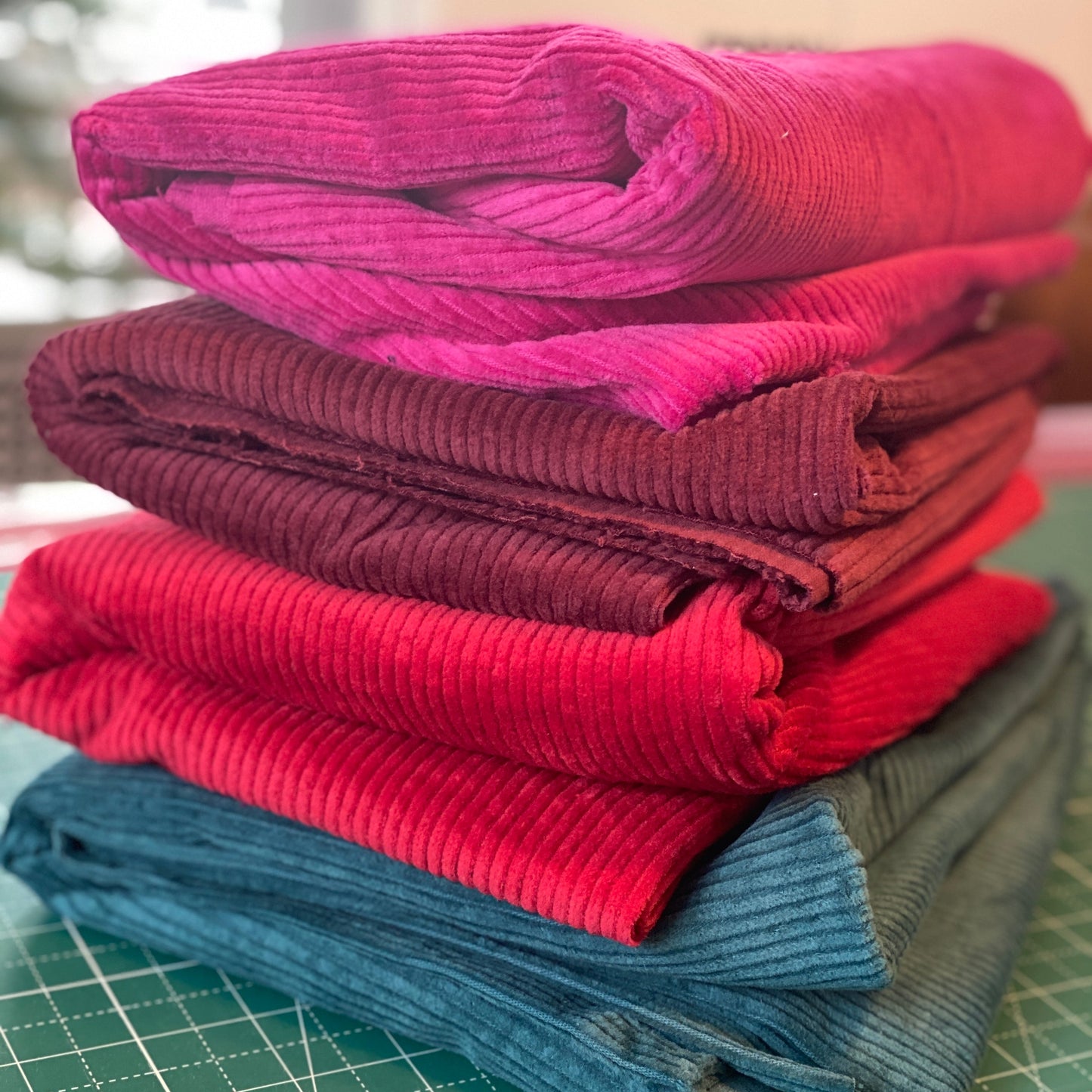 3.5+ yd Cotton Stretch Corduroy - European Import