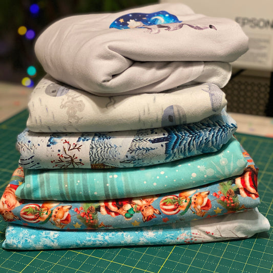 Family Fabrics, European, Reactive printed - Bundle 9